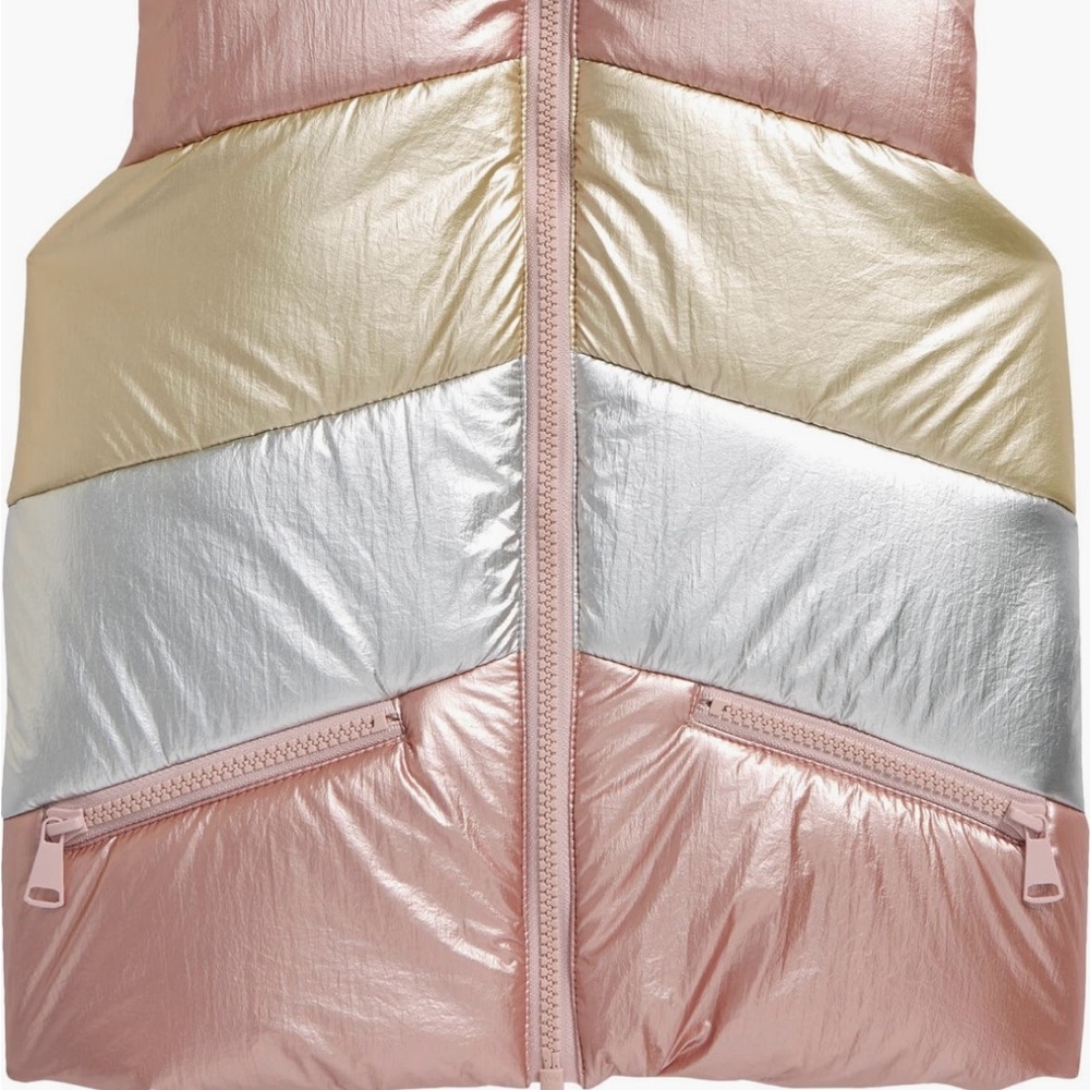 Tucker + Tate Metallic Quilted Puffer Vest